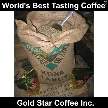 Hawaii Kona Extra Fancy Green Unroasted