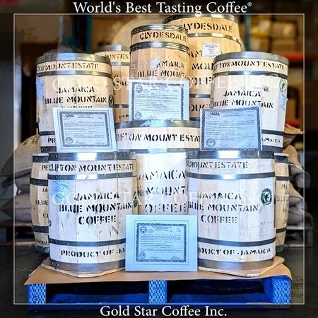 4 lb Jamaican Blue Mountain DARK ROAST Coffee