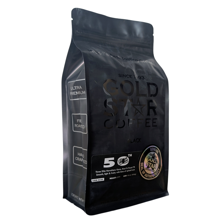 50th - 100% Hawaiian  - Low Acid / Mold Free