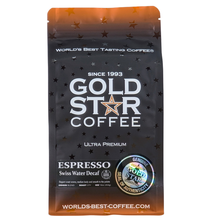 Espresso Swiss Water Decaf Coffee