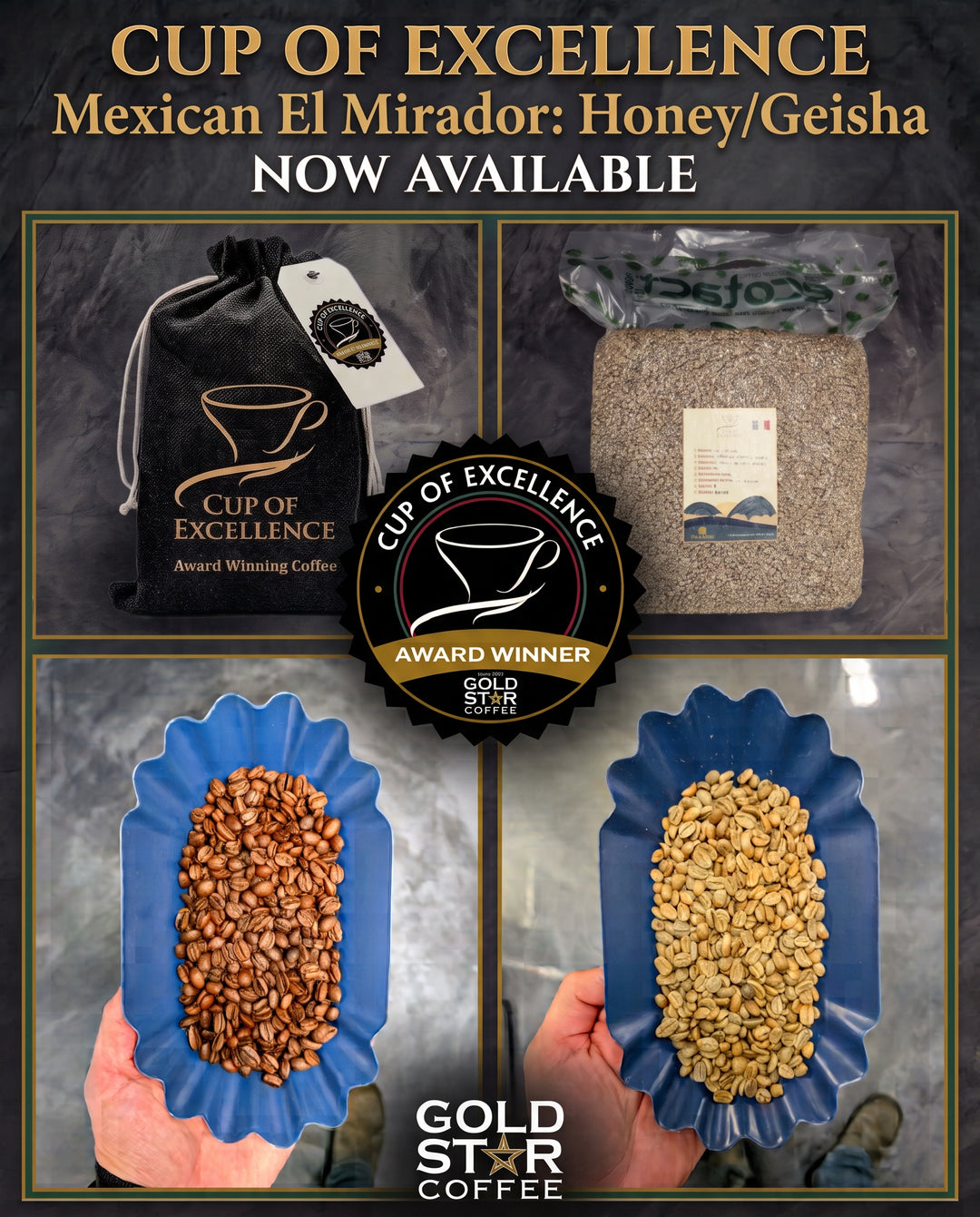 Mexican El Mirador: Honey/Geisha - Cup Of Excellence Winner: Medium Roast