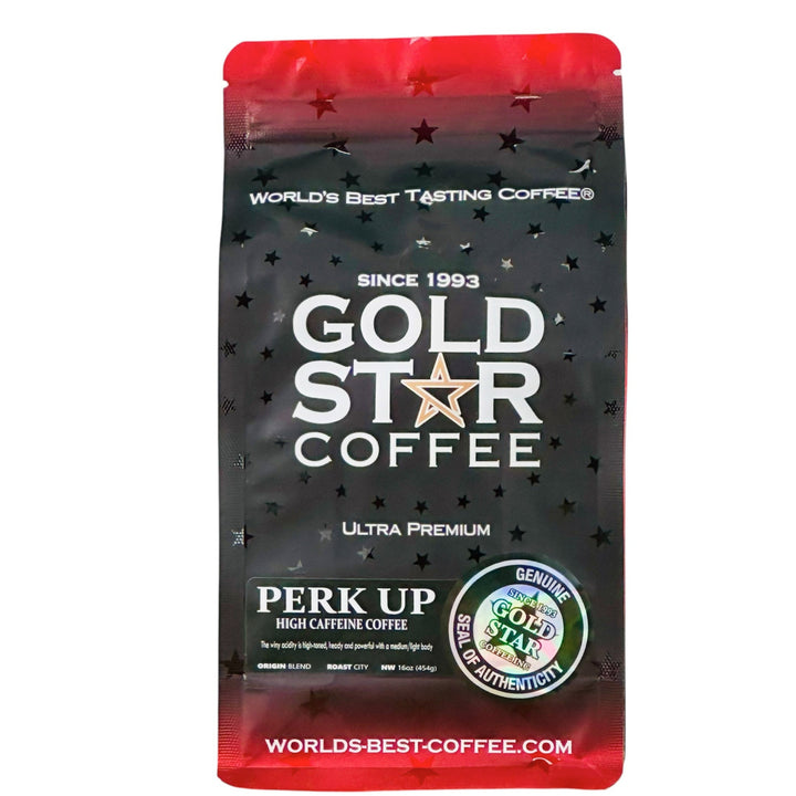 Perk Up - High Caffeine Coffee (Fair Trade / Organic Certified)