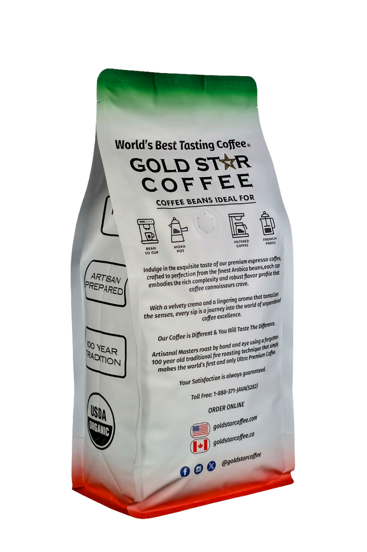 SPRESSO Crema Fantastica - Fair Trade Organic - Medium Roast - 2.2lbs