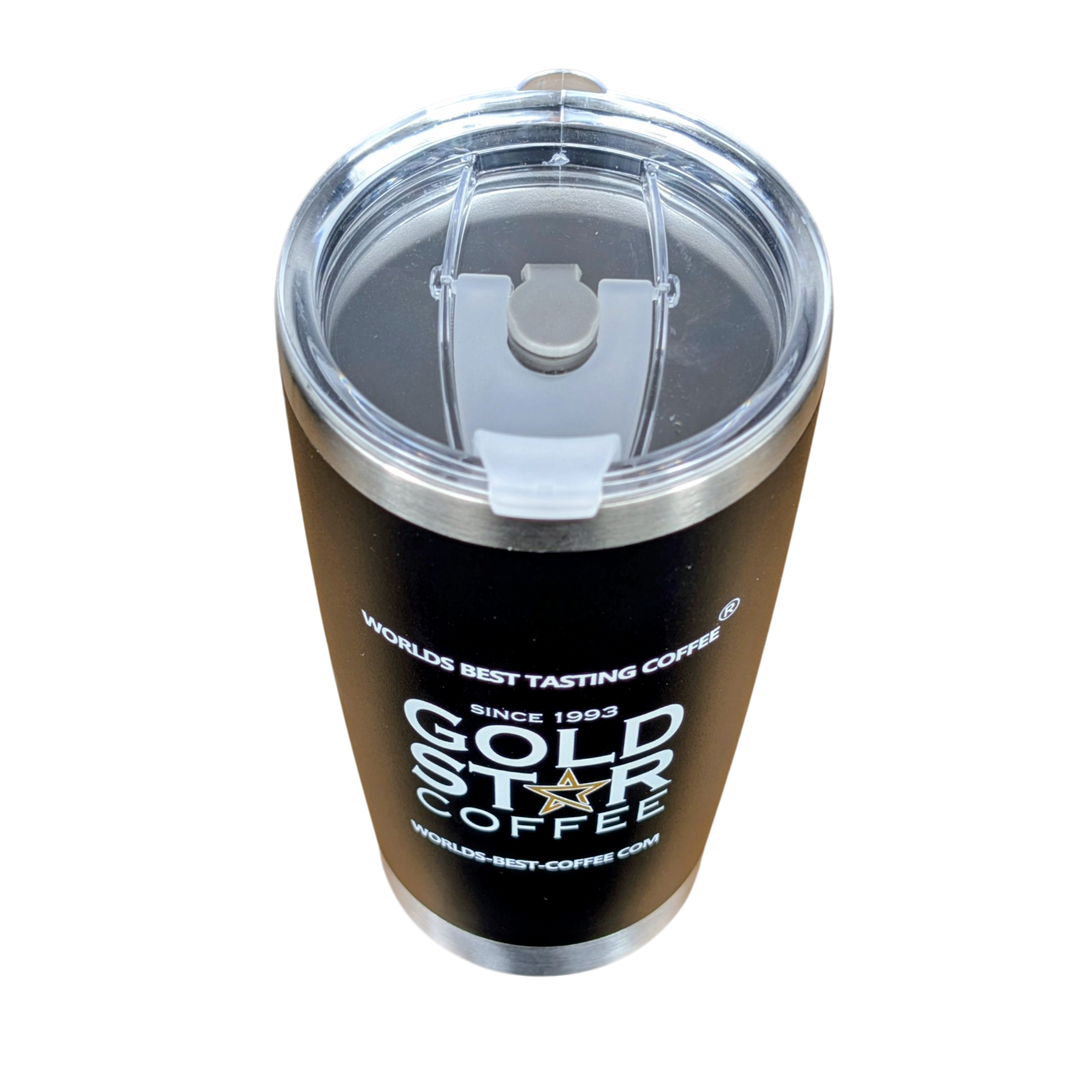 Gold Star Coffee 20oz. Stainless Steel Travel Mug