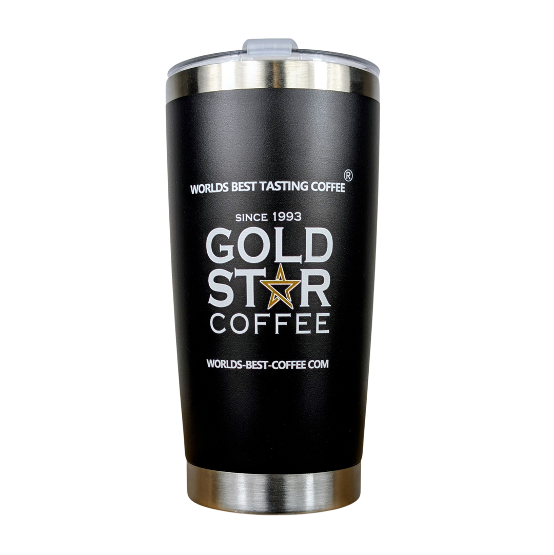 Gold Star Coffee 20oz. Stainless Steel Travel Mug