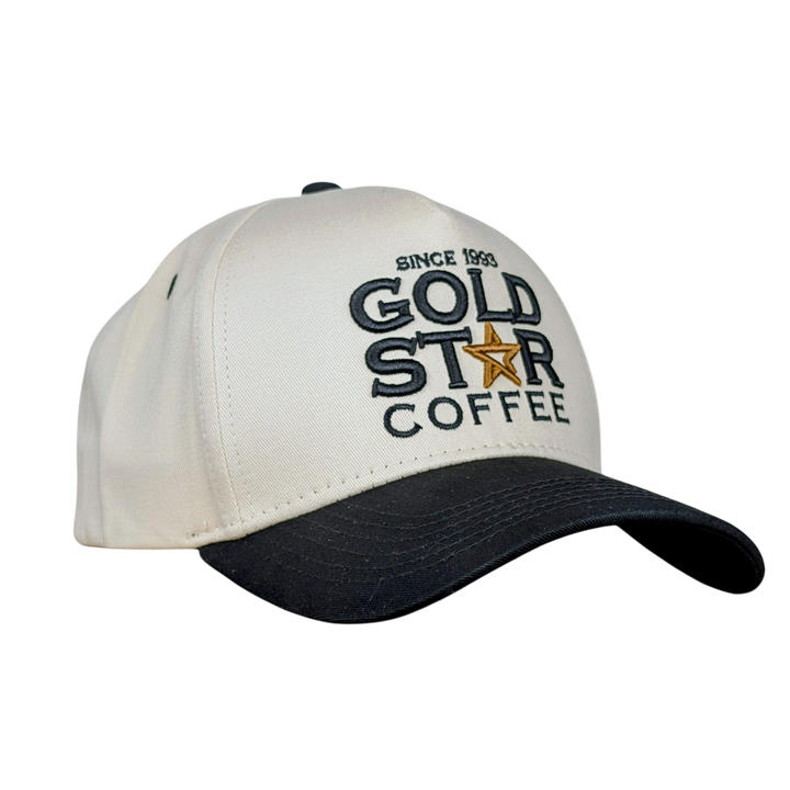Premium Gold Star Coffee Baseball Hat