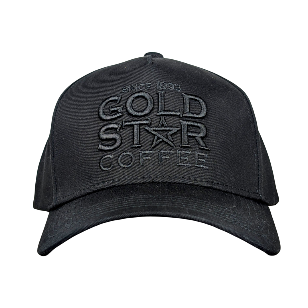 Premium Gold Star Coffee Baseball Hat