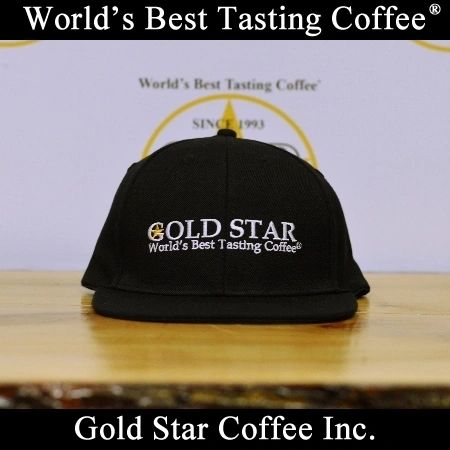 Gold Star Coffee Snapback Hat