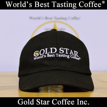 Gold Star Coffee Strapback Hat