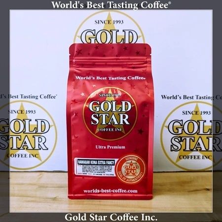 10 lb Jamaican Estate Reserve - Low Acid Coffee & Hawaii Kona Coffee DARK ROAST