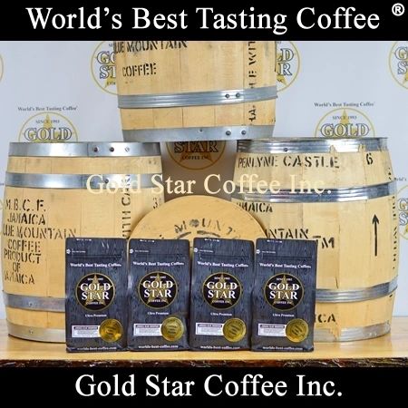 4 lb 100% Jamaica Blue Mountain Peaberry Coffee