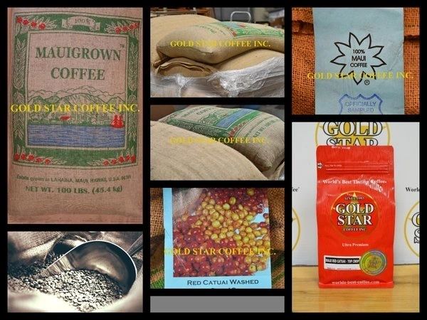 Maui Red Catuai - Top Crop Green Unroasted